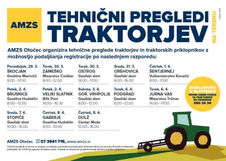 tehnični pregledi